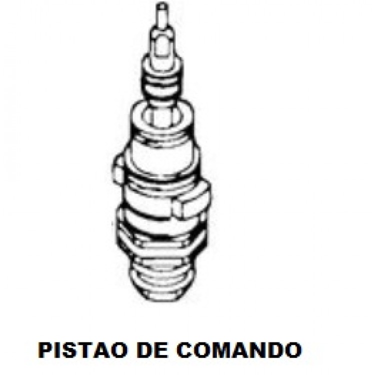 PISTAO DE COMANDO RE800K/KM/K330 93112110/93021030 - Imagem: 1