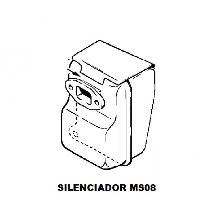 SILENCIADOR MS08 - Imagem: 1