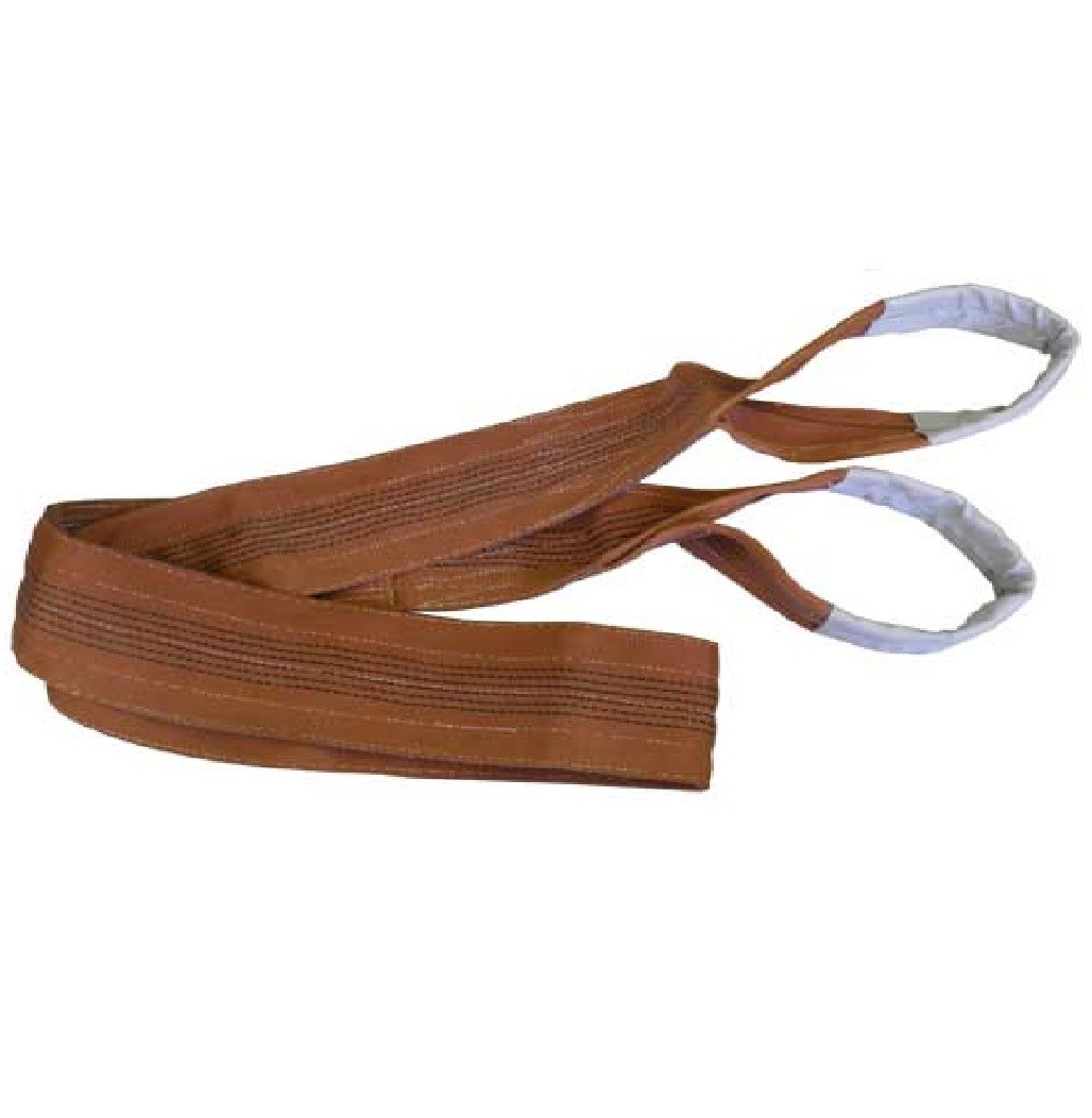 CINTA PARA ELEVACAO MARROM - 18CM LARGURA - 2 METROS - 6 TONELADAS