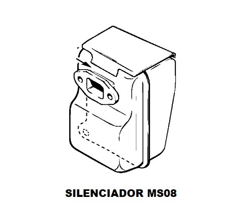 SILENCIADOR MS08